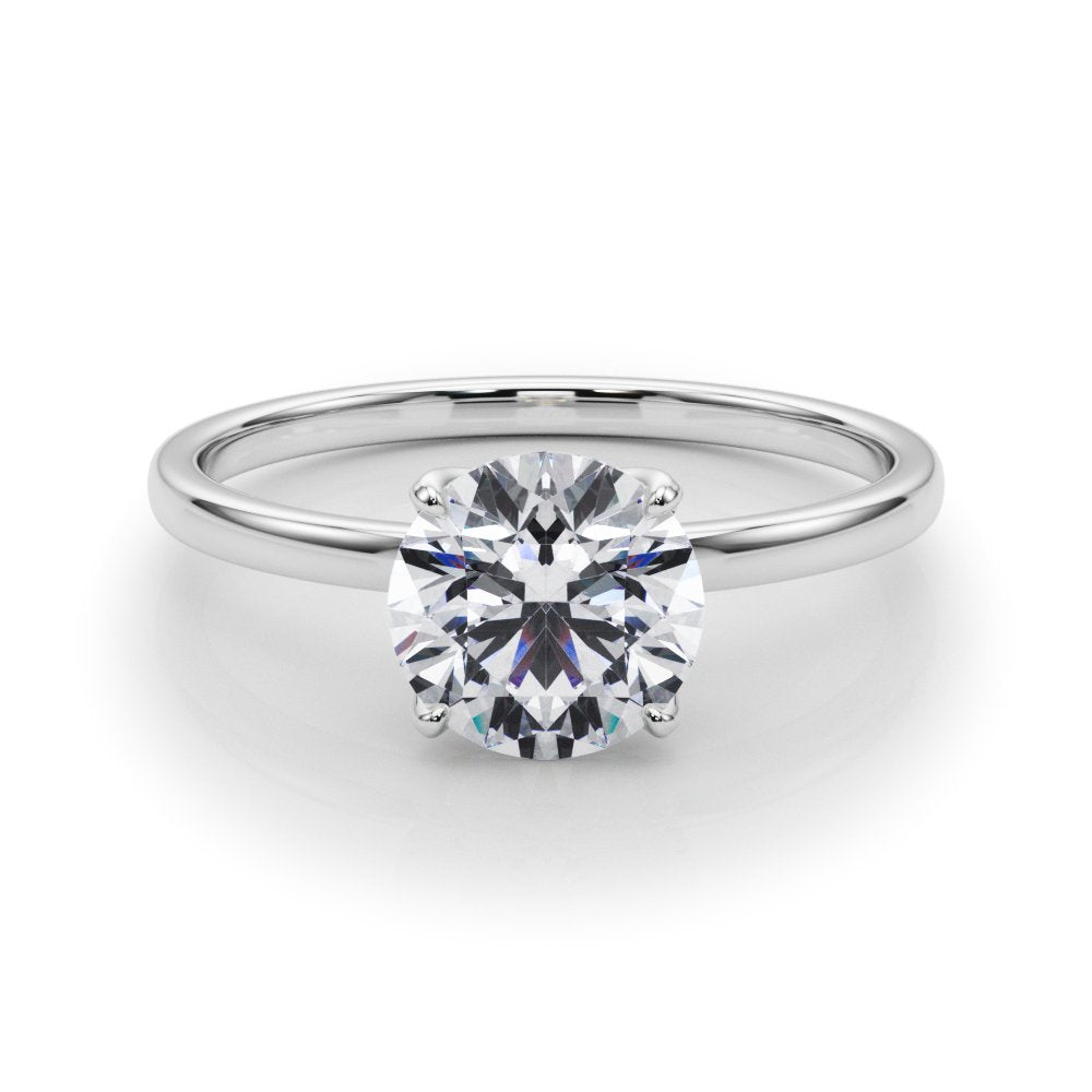 Hana Round Solitaire Engagement Ring