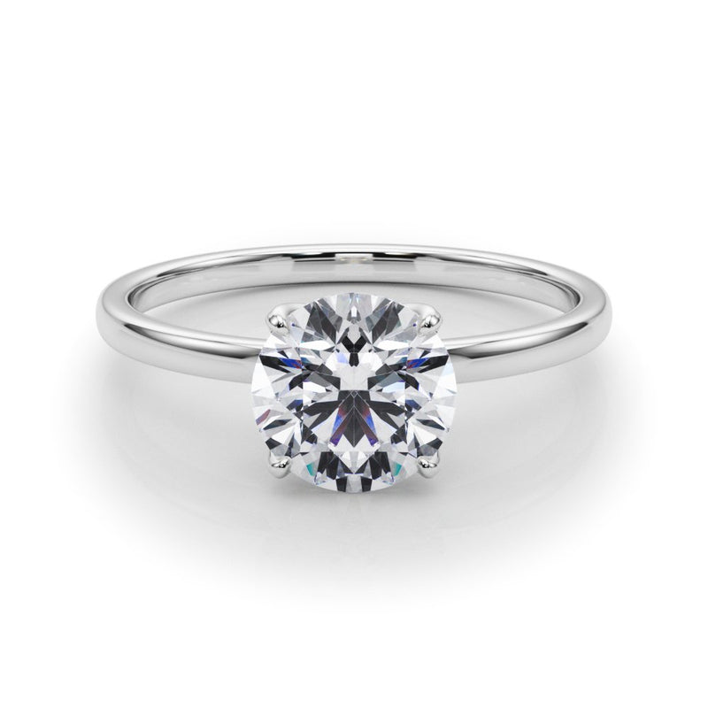 Hana Round Solitaire Engagement Ring