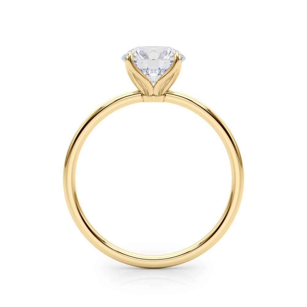 Hana Round Solitaire Engagement Ring