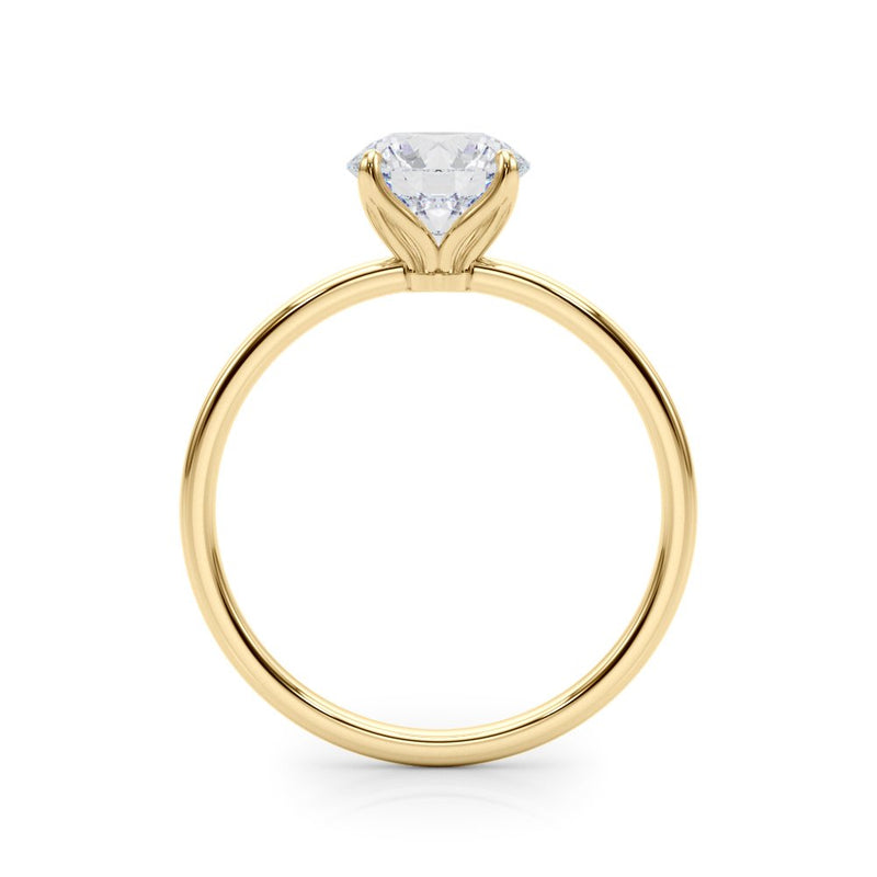 Hana Round Solitaire Engagement Ring