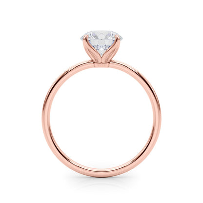 Hana Round Solitaire Engagement Ring