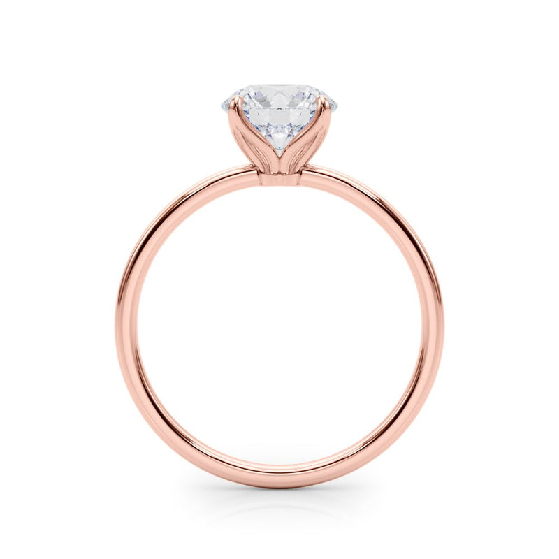 Hana Round Solitaire Engagement Ring