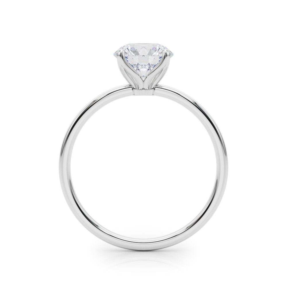Hana Round Solitaire Engagement Ring
