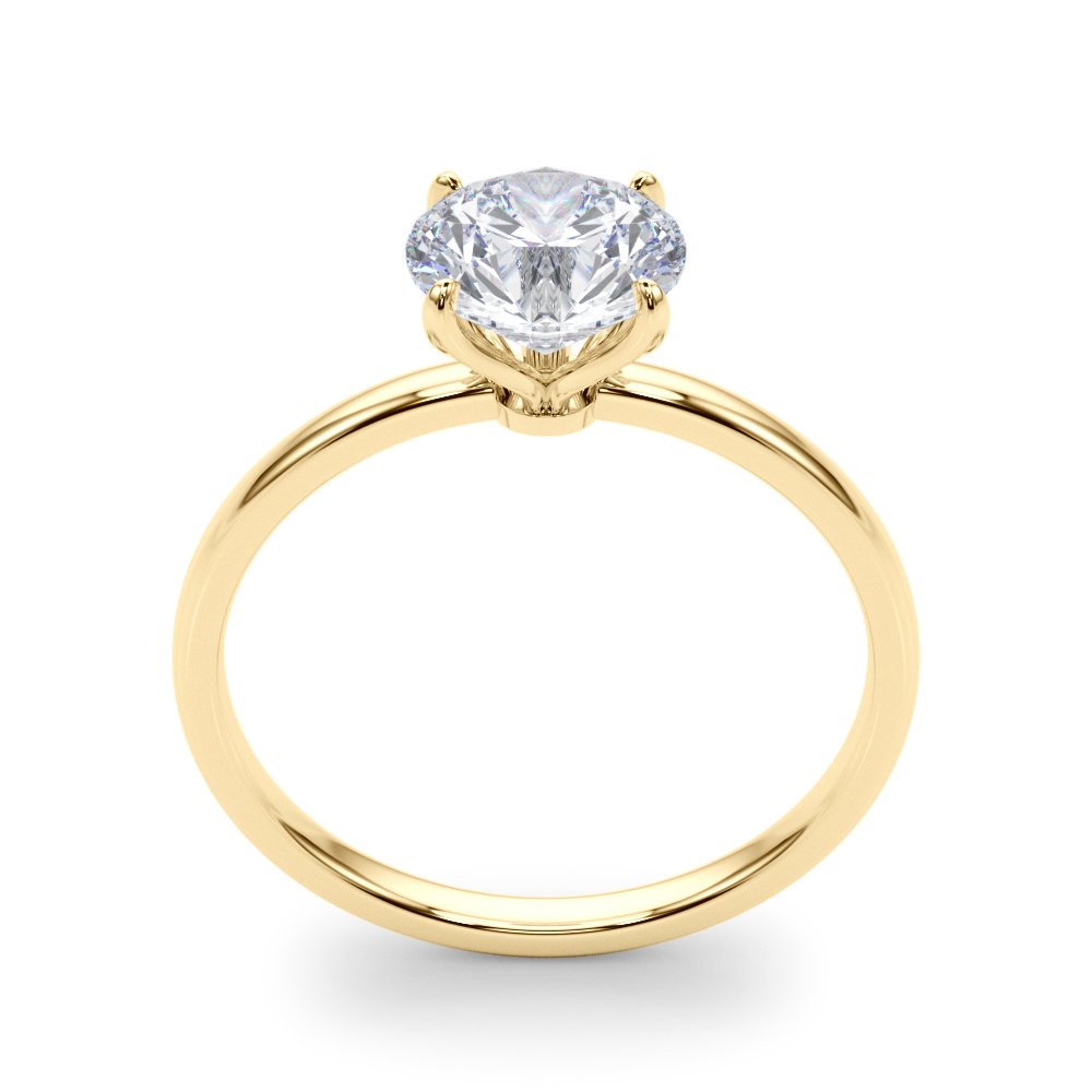 Hana Round Solitaire Engagement Ring