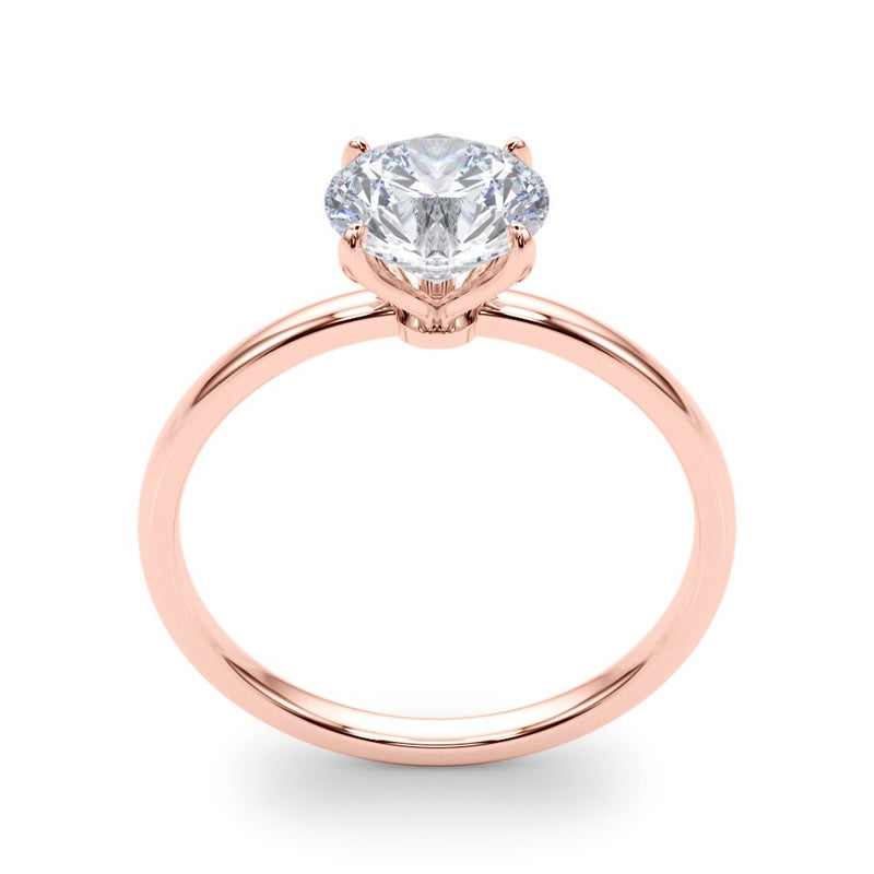 Hana Round Solitaire Engagement Ring