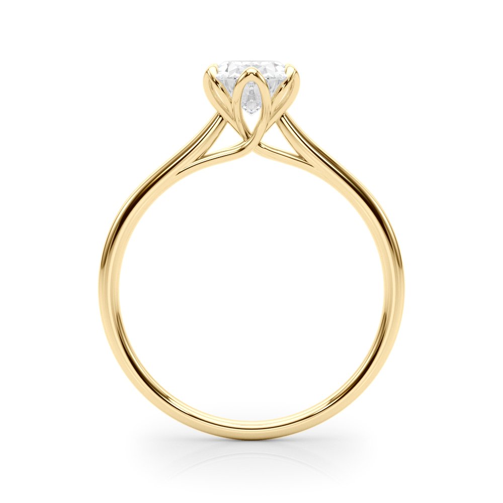 Gina Oval Solitaire Engagement Ring