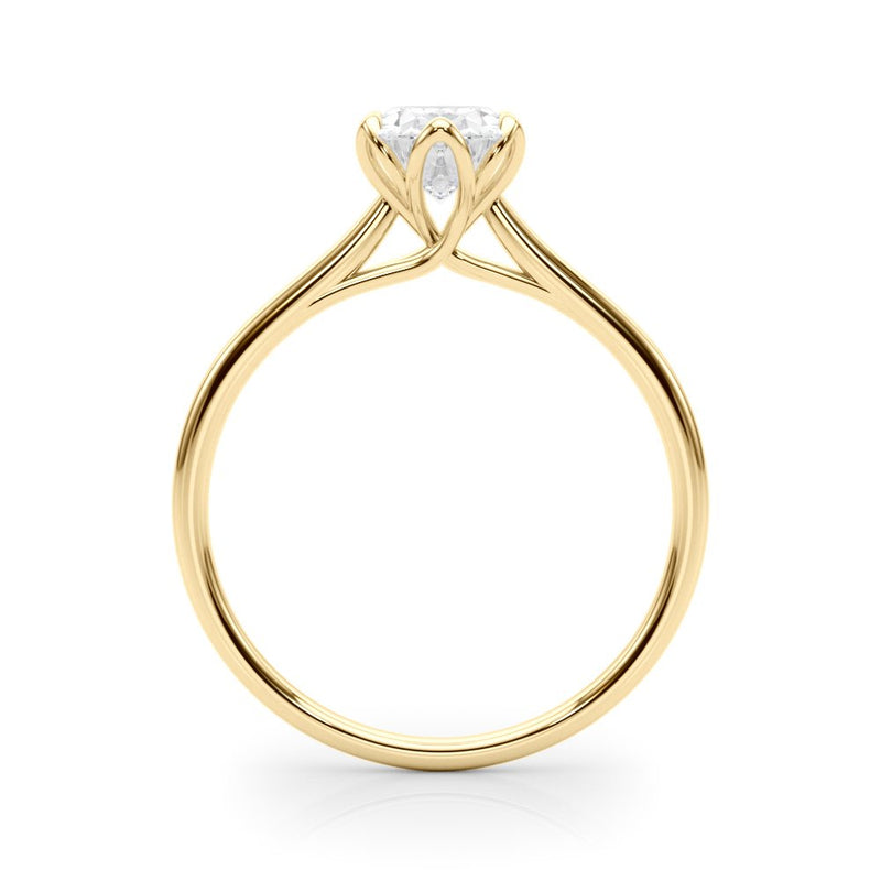 Gina Oval Solitaire Engagement Ring