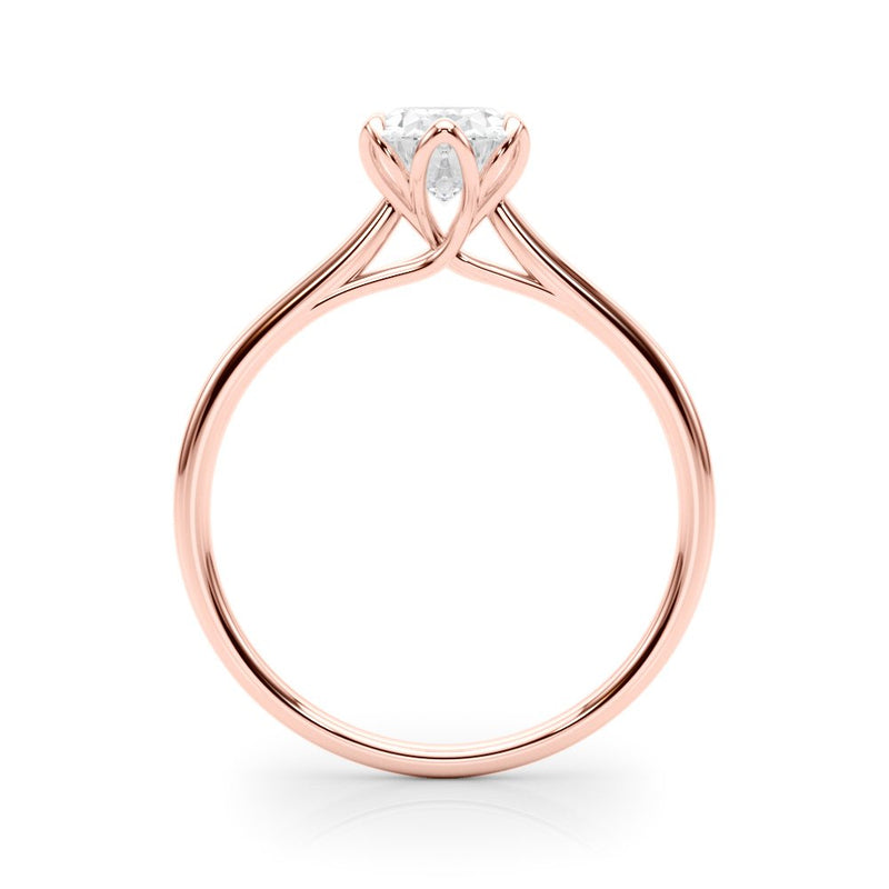 Gina Oval Solitaire Engagement Ring