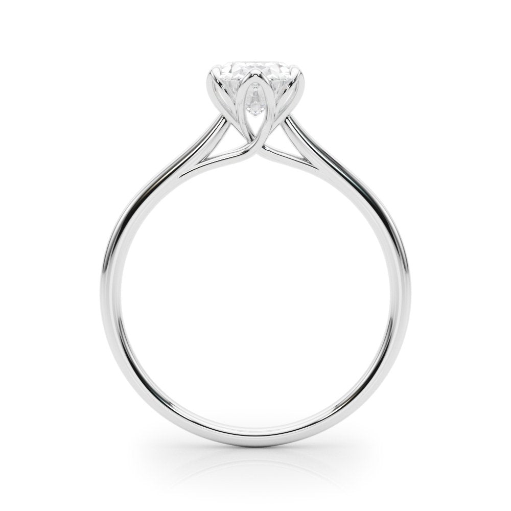 Gina Oval Solitaire Engagement Ring