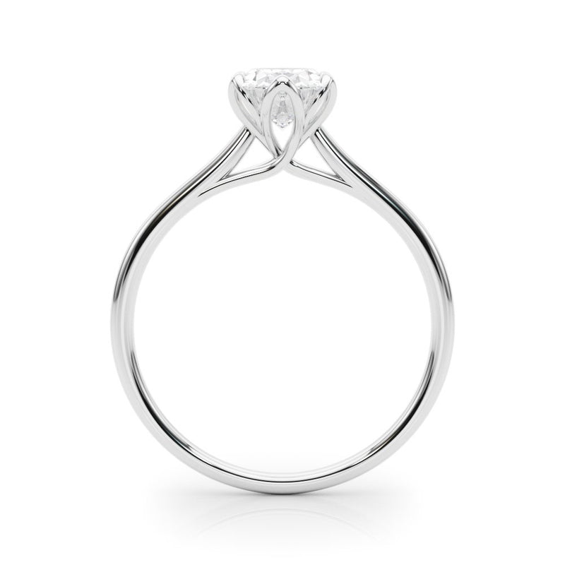 Gina Oval Solitaire Engagement Ring