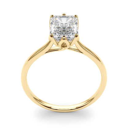 Faye Emerald Cut Solitaire Engagement Ring