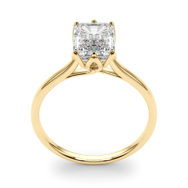 Faye Emerald Cut Solitaire Engagement Ring
