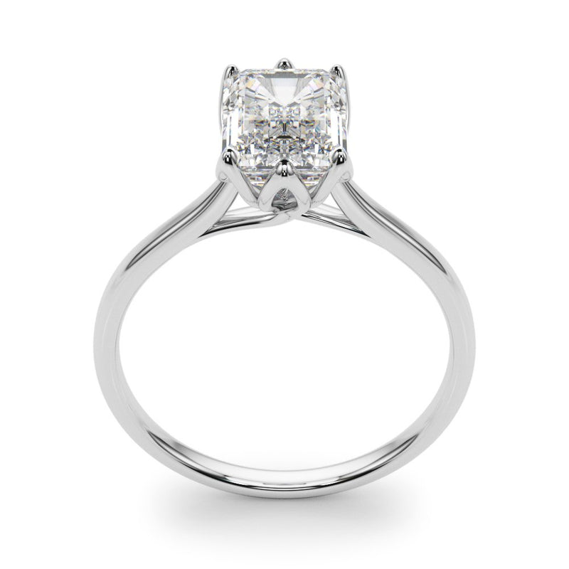 Faye Emerald Cut Solitaire Engagement Ring