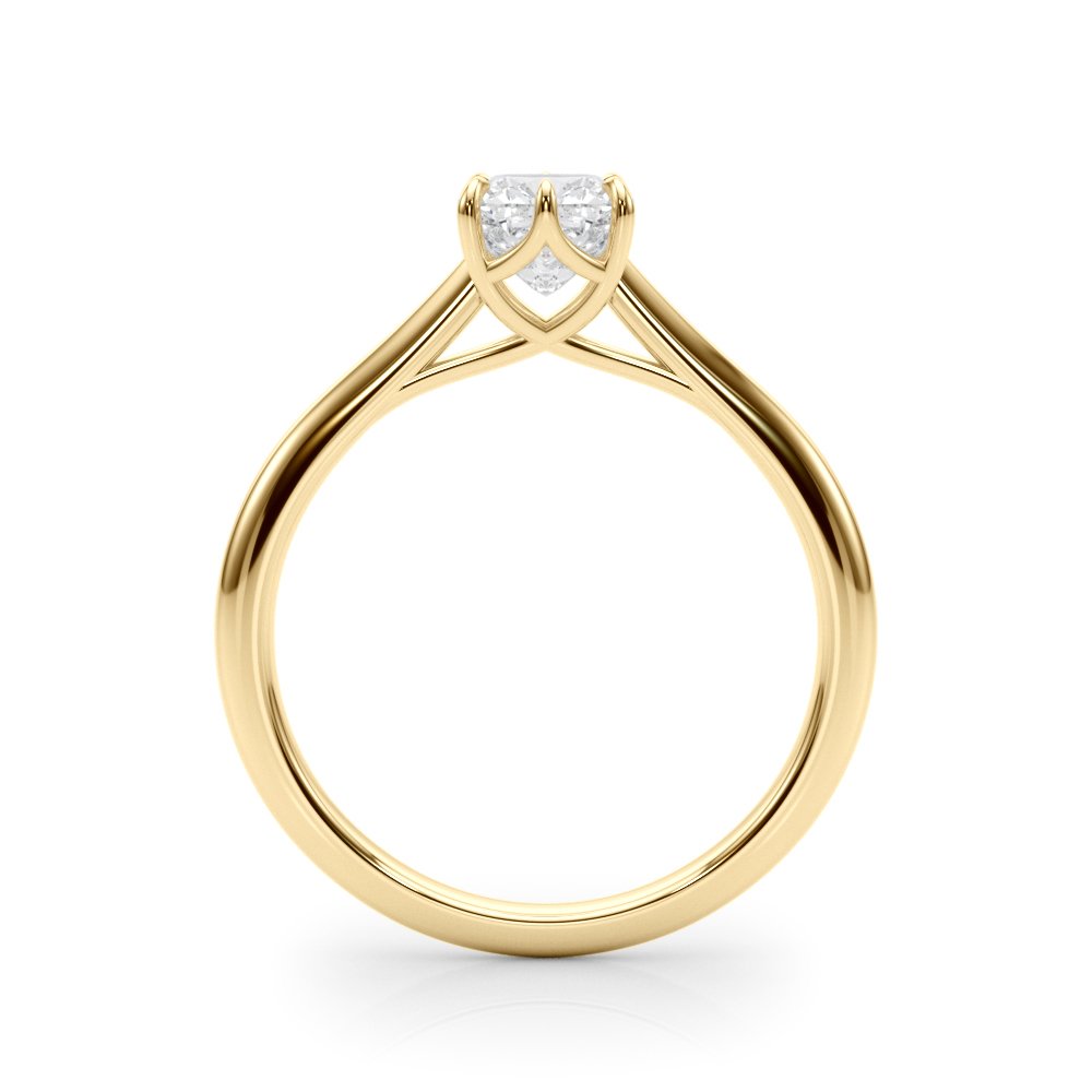 Eva Cushion Solitaire Engagement Ring