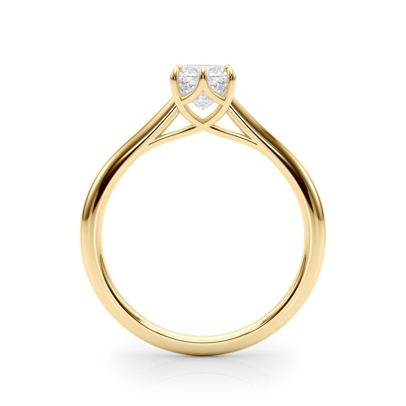 Eva Cushion Solitaire Engagement Ring