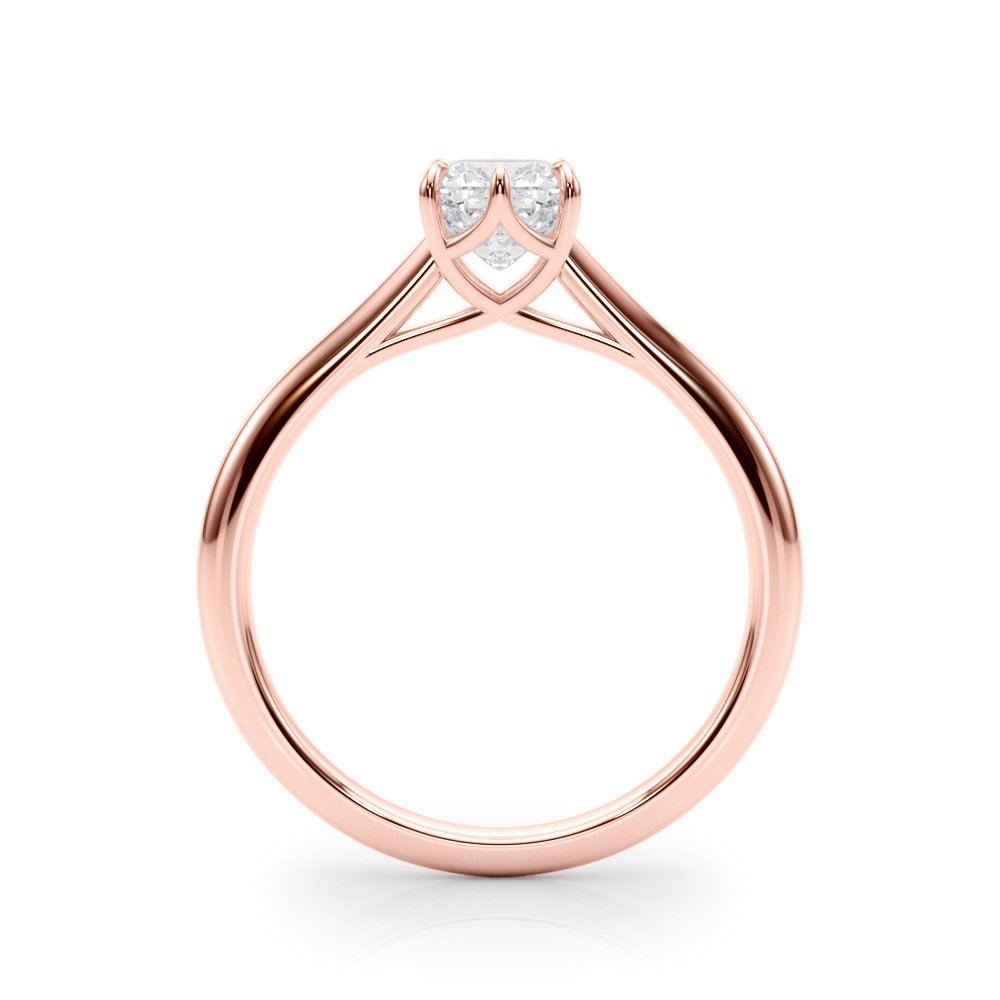 Eva Cushion Solitaire Engagement Ring