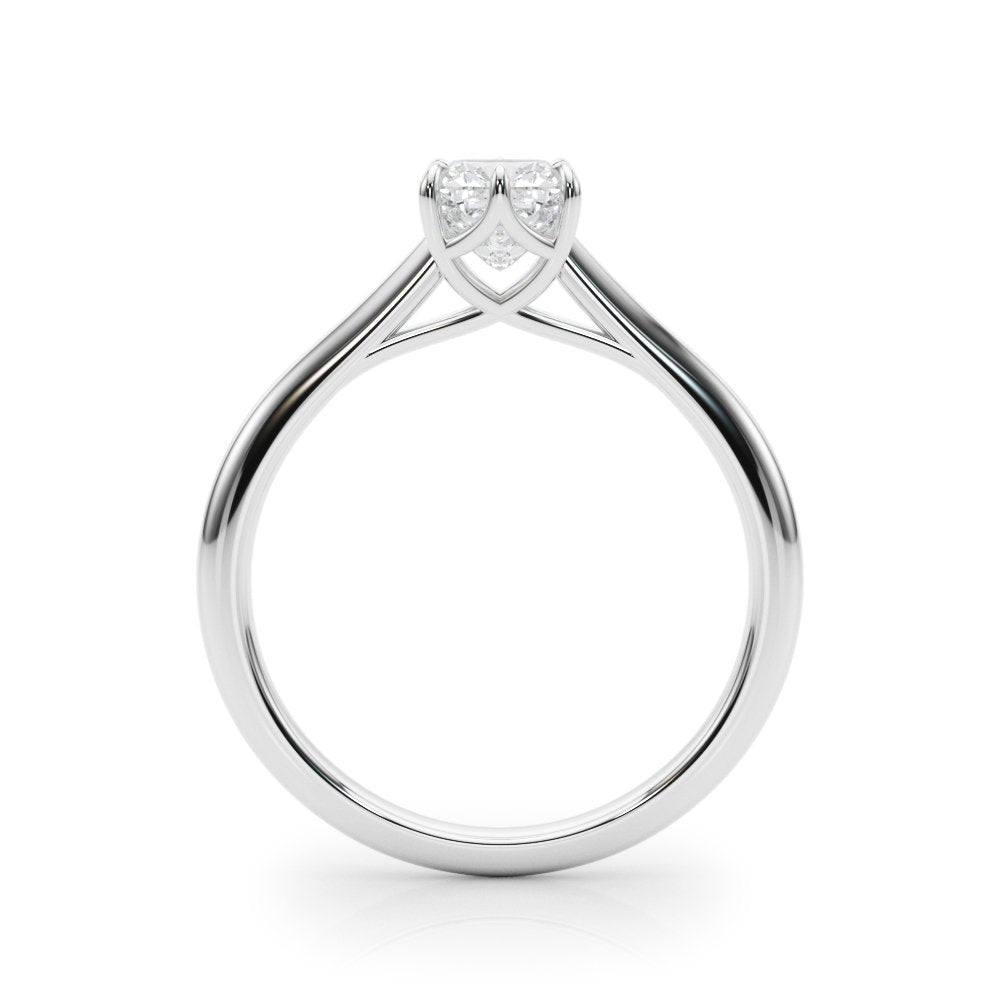 Eva Cushion Solitaire Engagement Ring