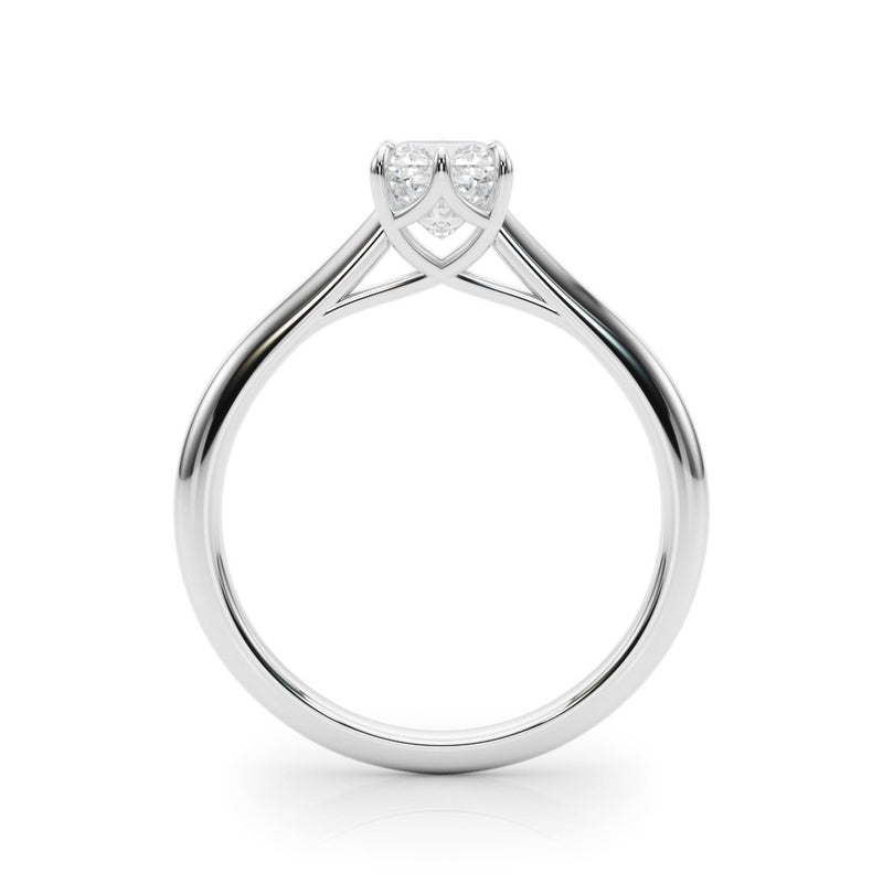 Eva Cushion Solitaire Engagement Ring