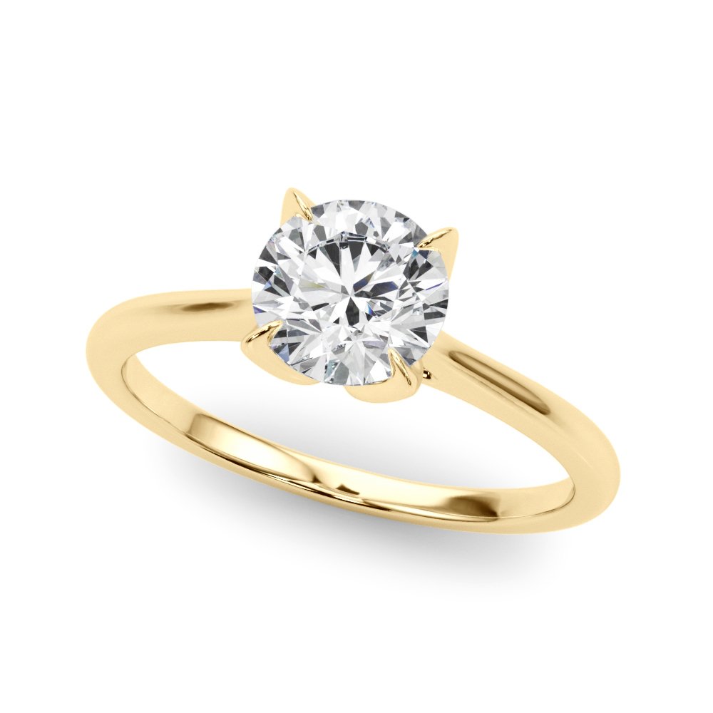 Elsa Round Solitaire Engagement Ring