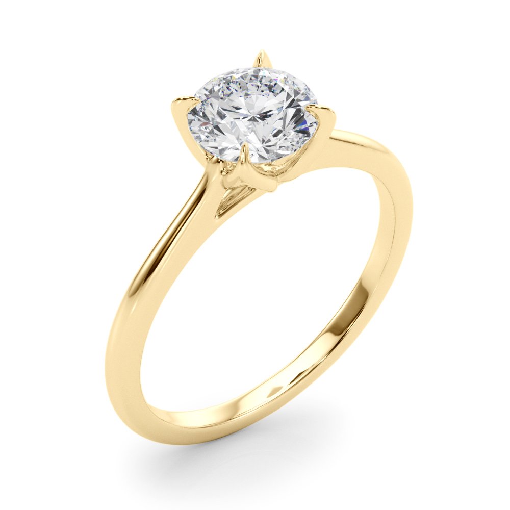 Elsa Round Solitaire Engagement Ring