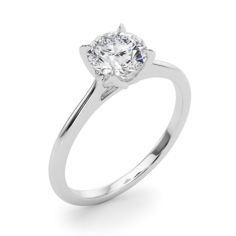Elsa Round Solitaire Engagement Ring