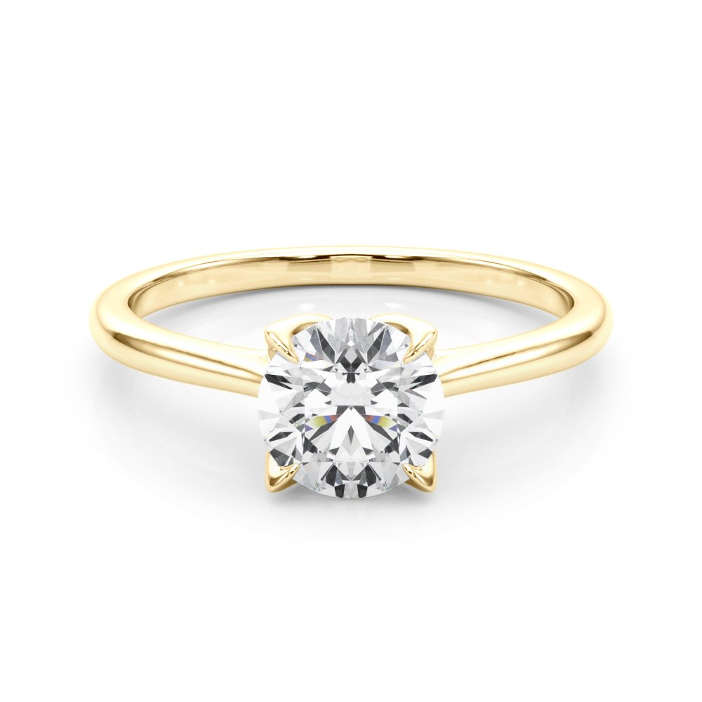 Elsa Round Solitaire Engagement Ring