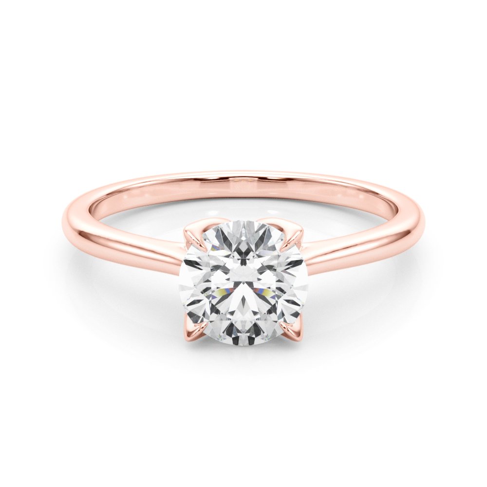 Elsa Round Solitaire Engagement Ring