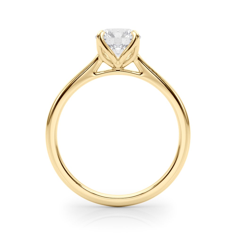 Elsa Round Solitaire Engagement Ring