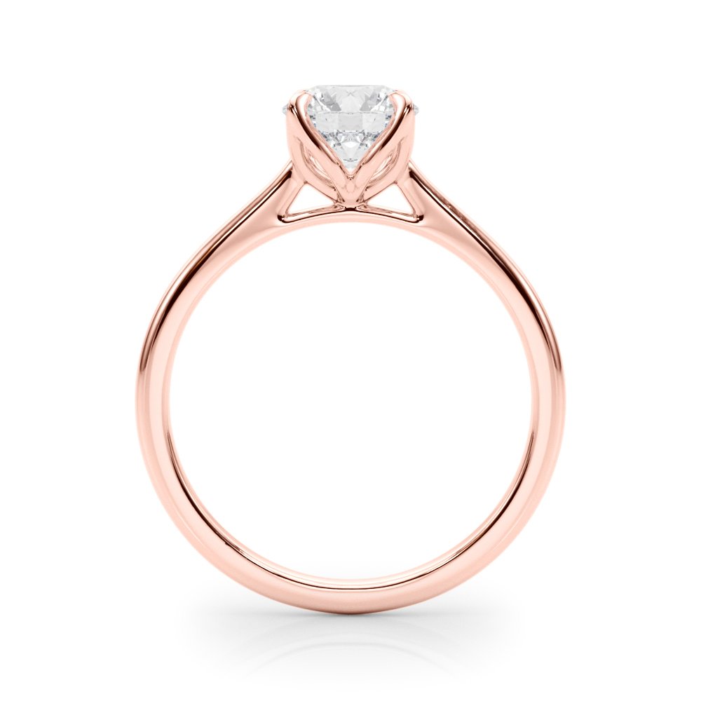 Elsa Round Solitaire Engagement Ring