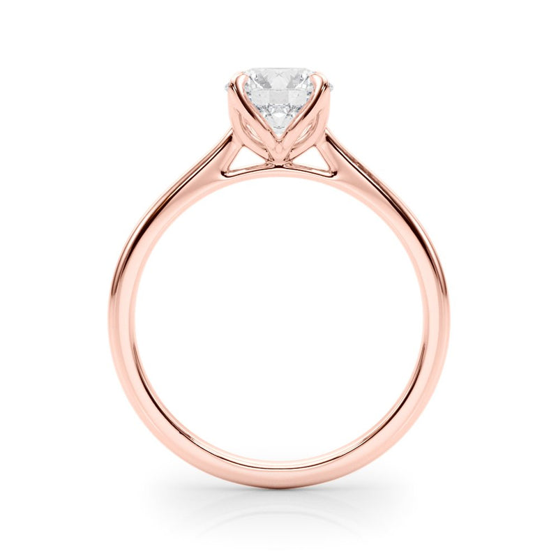 Elsa Round Solitaire Engagement Ring