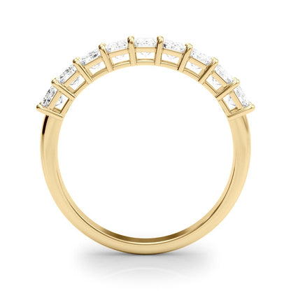 ValŽrie Emerald-cut Half-eternity Band