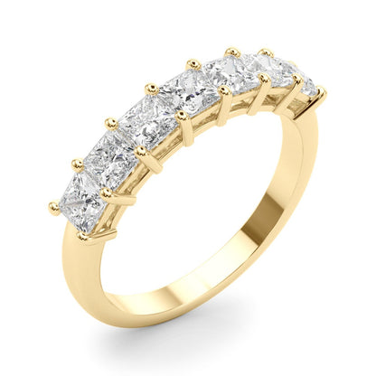 Princess-Cut Diamond Wedding Band – 0.88 ct