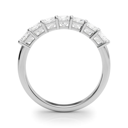 Princess-Cut Diamond Wedding Band – 0.88 ct