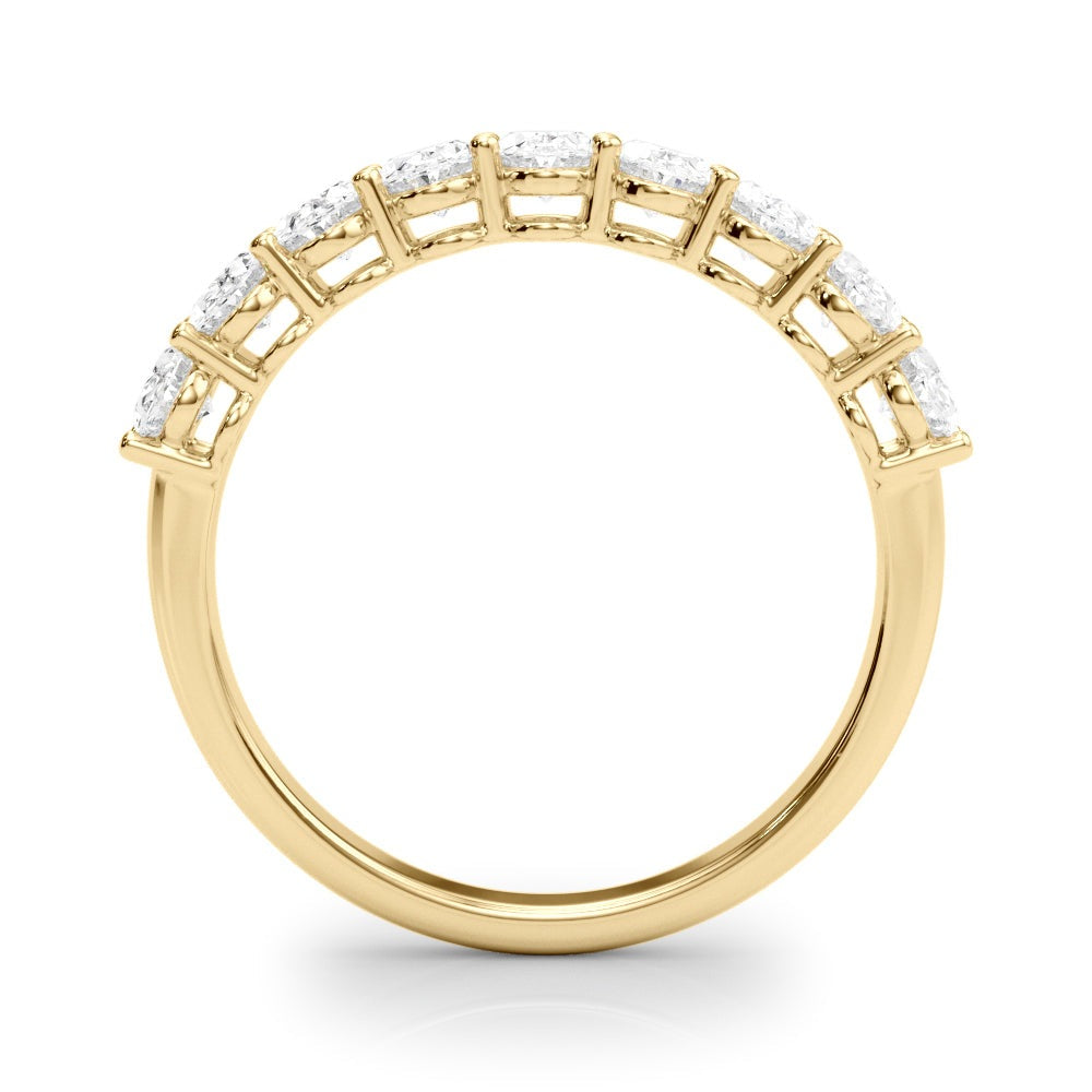 SŽverine Nine-stone Oval Half-eternity Band