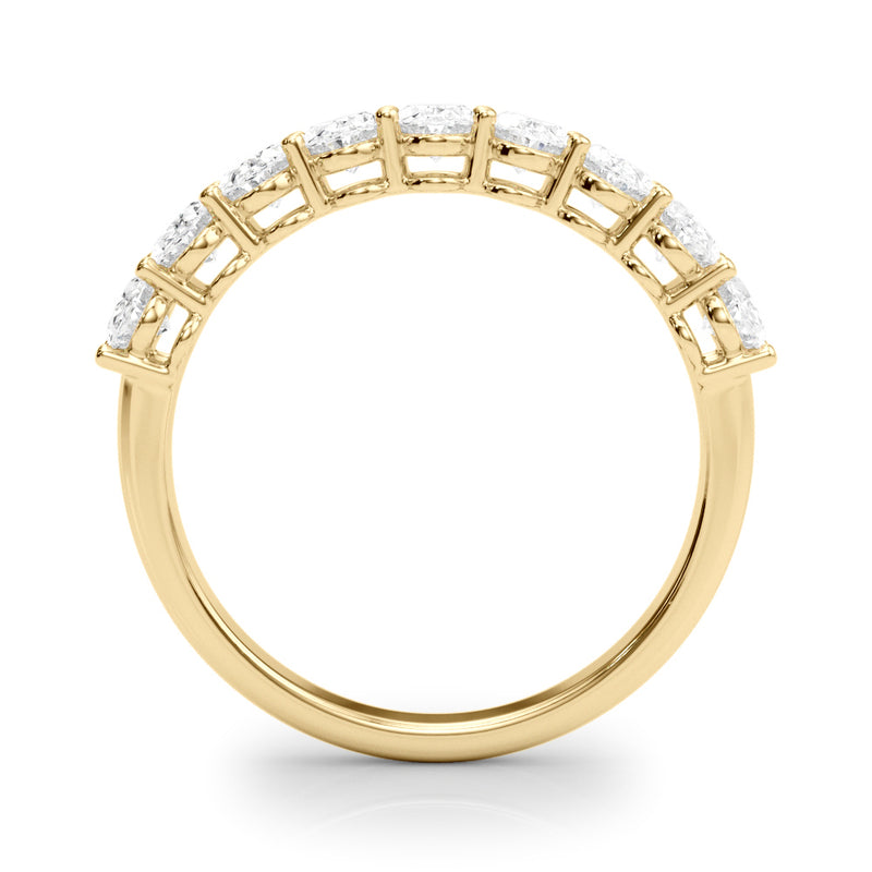 Severine Nine Stone Oval Half Eternity Band