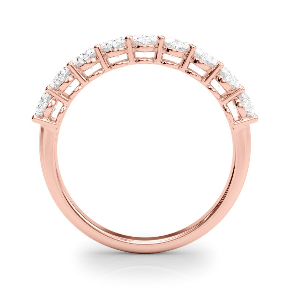 SŽverine Nine-stone Oval Half-eternity Band