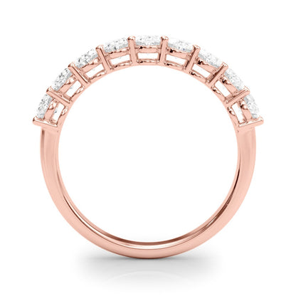 SŽverine Nine-stone Oval Half-eternity Band