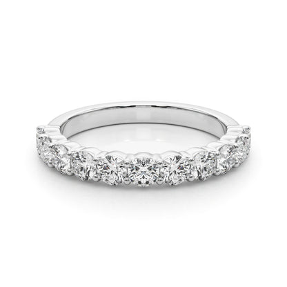 Ysabelle Shared-prong Straight Diamond Band