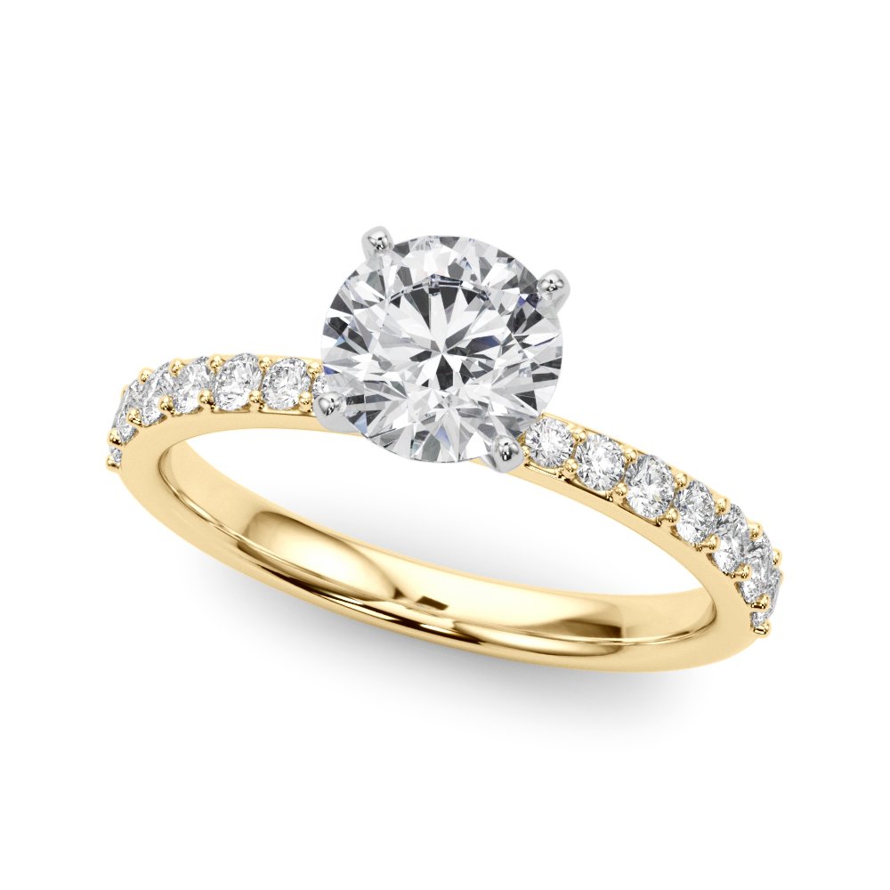Dana Single Row Engagement Ring
