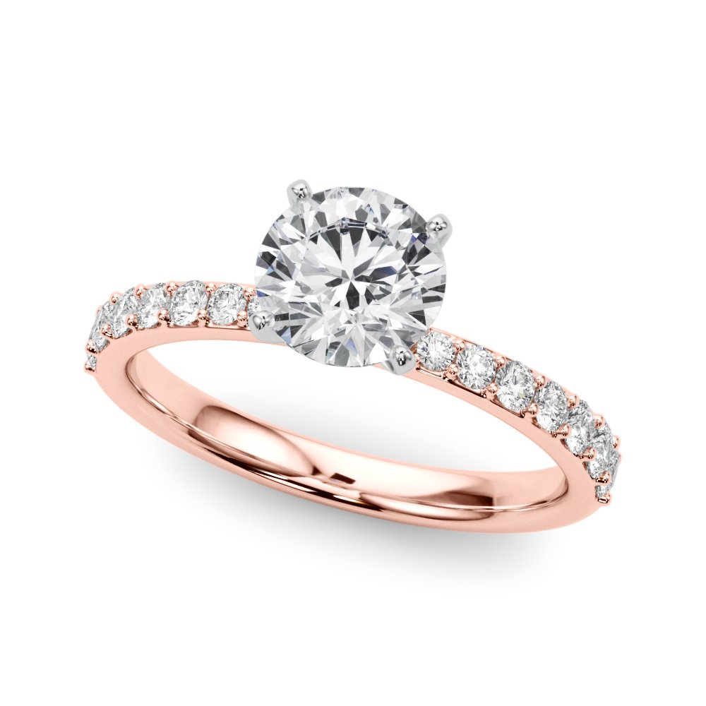 Dana Single Row Engagement Ring