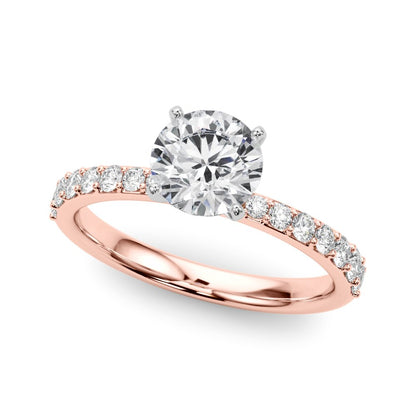 Dana Single Row Engagement Ring