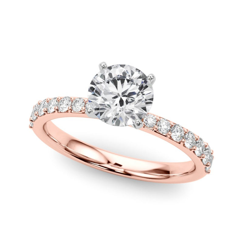 Dana Single Row Engagement Ring