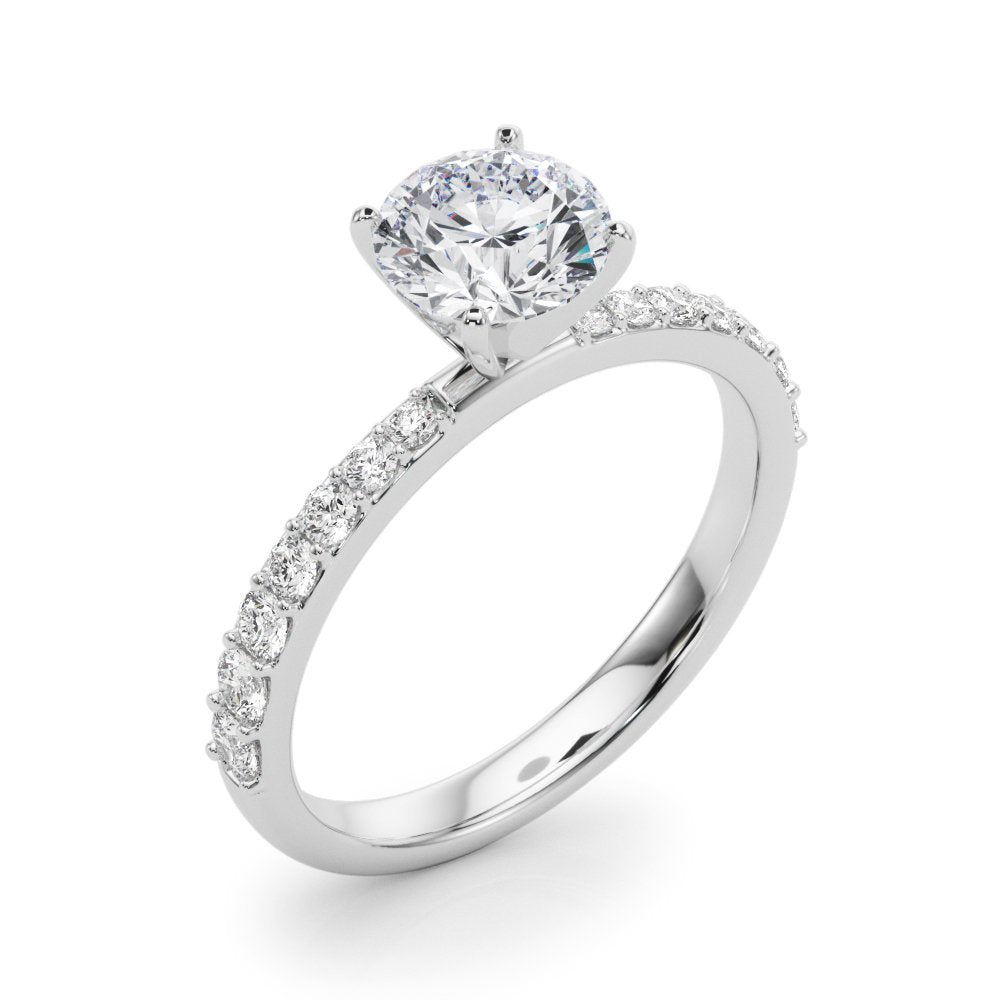 Dana Single Row Engagement Ring