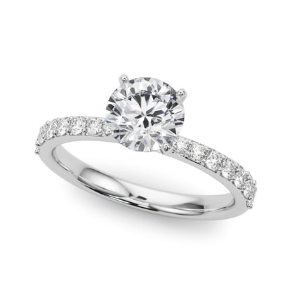 Dana Single Row Engagement Ring