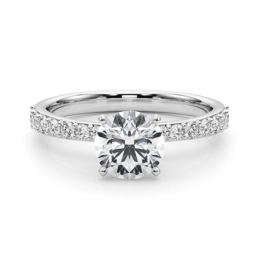 Dana Single Row Engagement Ring