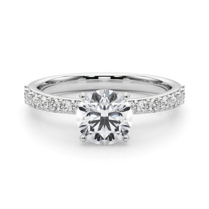 Dana Single Row Engagement Ring