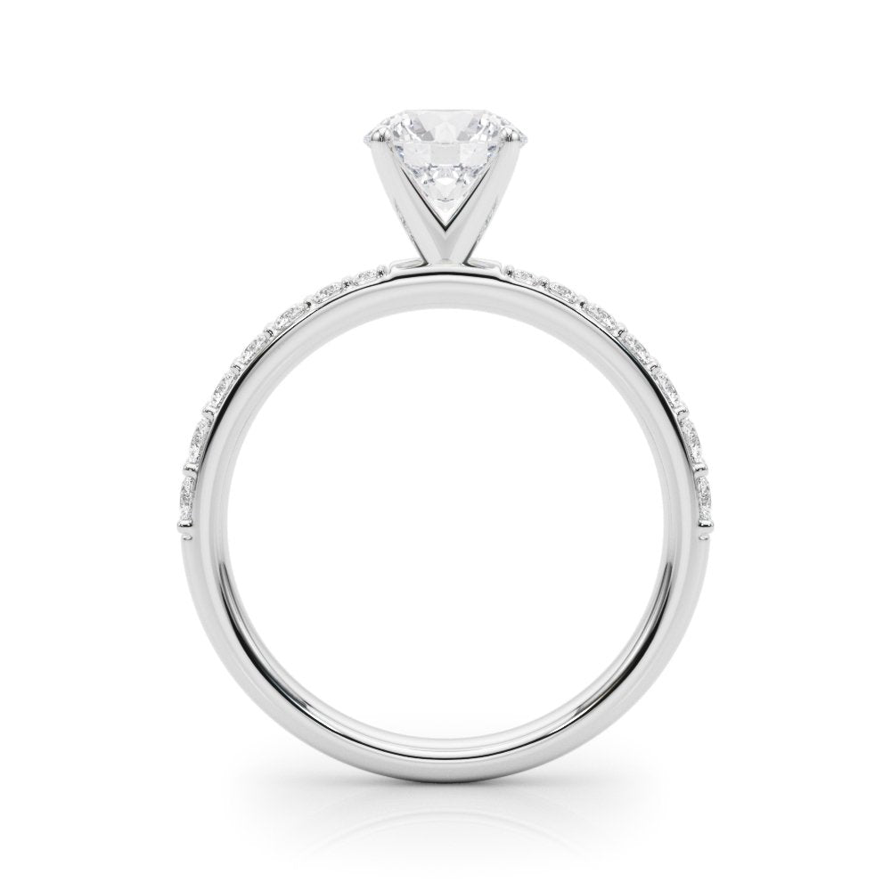 Dana Single Row Engagement Ring