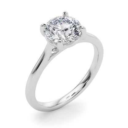 Elena Round Solitaire Engagement Ring