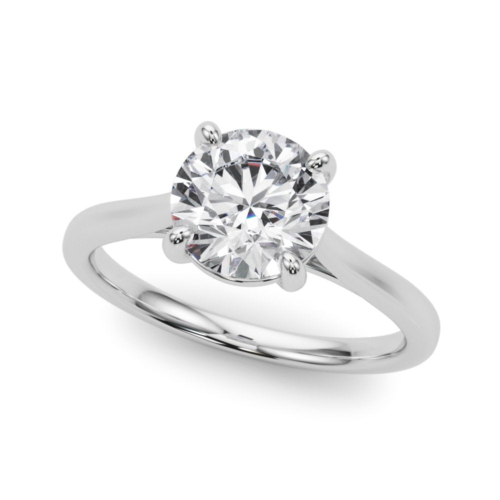 Elena Round Solitaire Engagement Ring