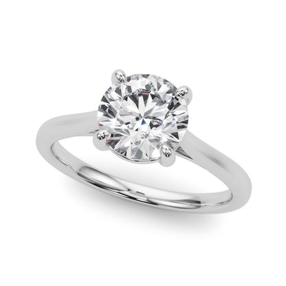 Elena Round Solitaire Engagement Ring
